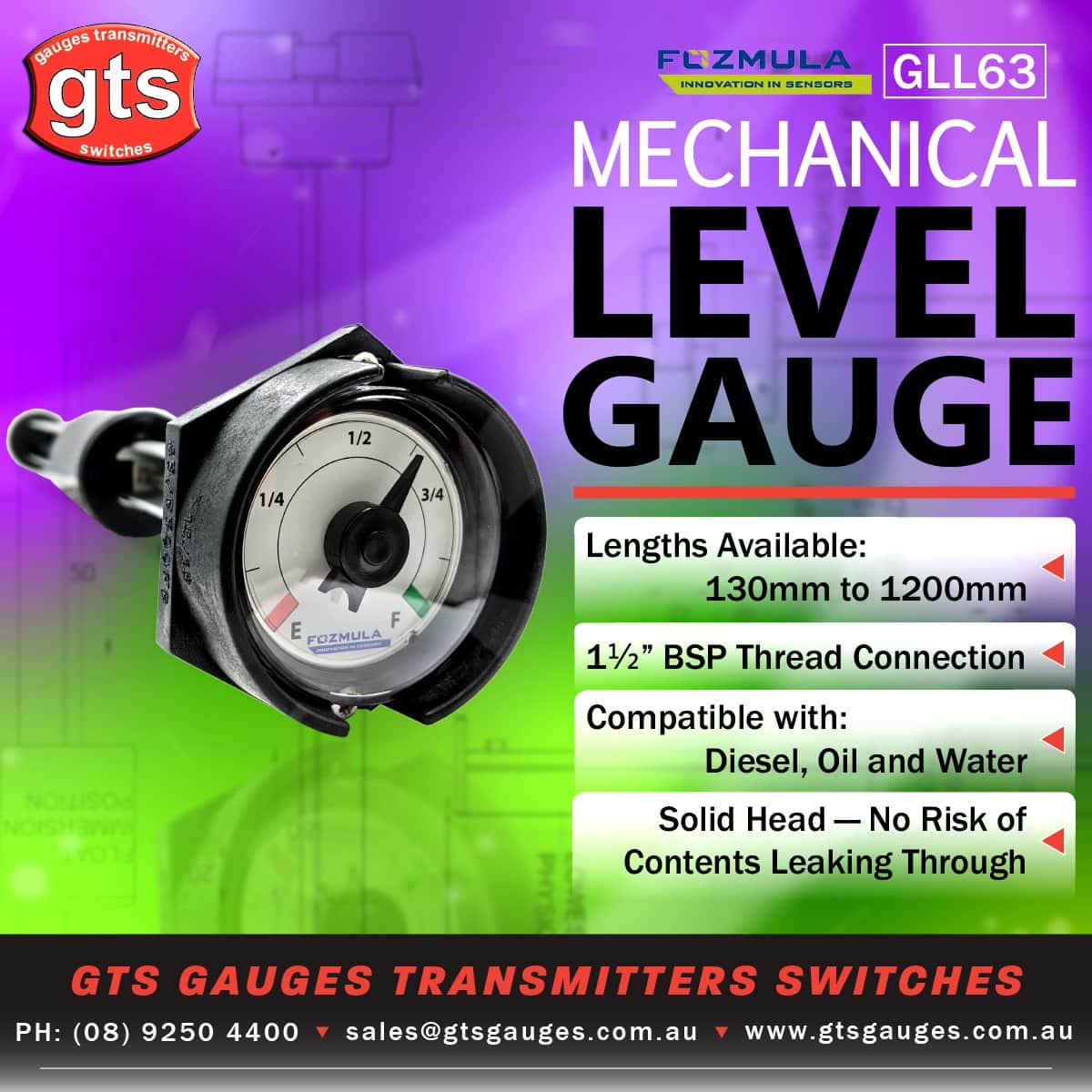 GLL63 Mechanical Level Gauge
