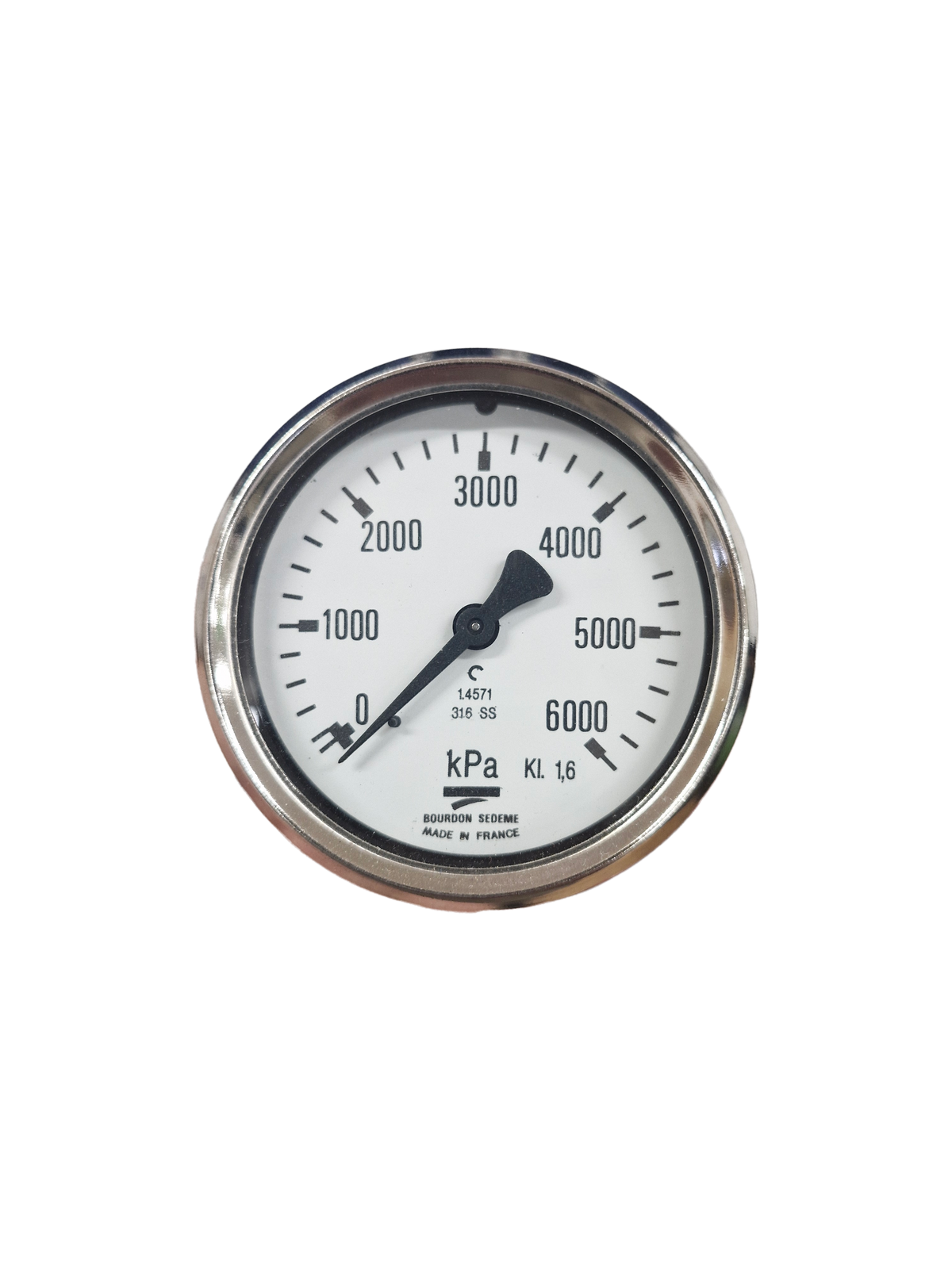 MEX3 63mm Rear Entry Pressure Gauge