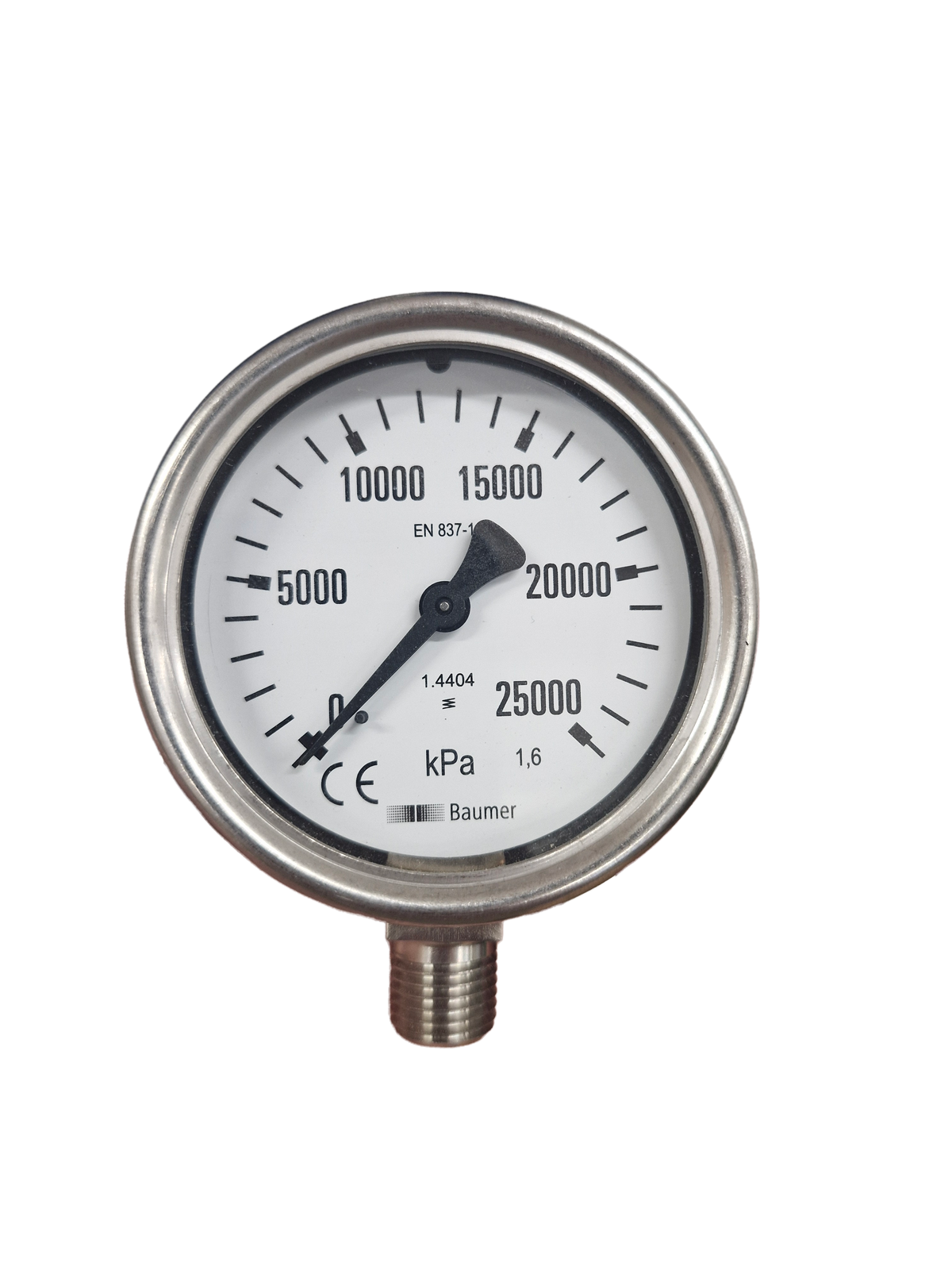 MEX3 63mm Bottom Entry Pressure Gauge