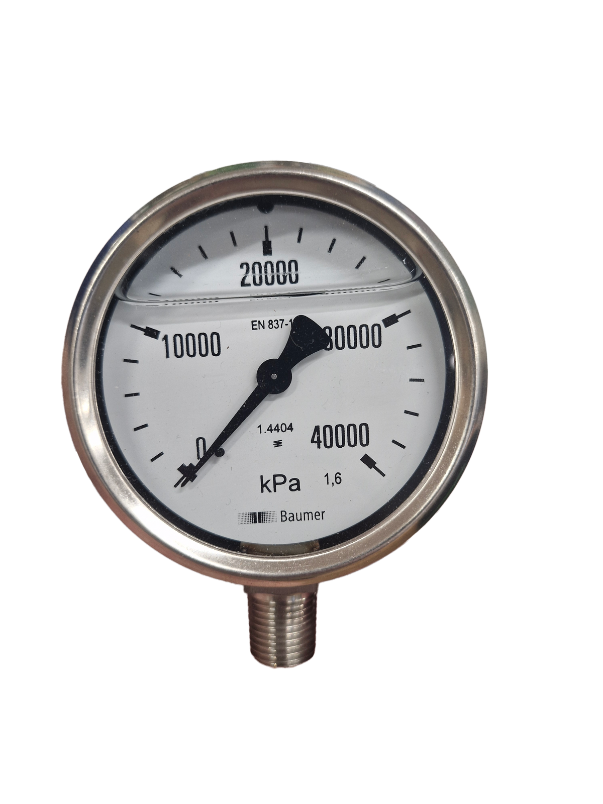 MEX3 63mm Bottom Entry Pressure Gauge