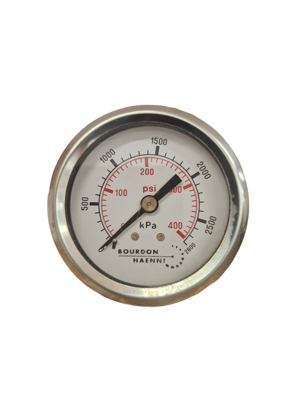 Bourdon Rear-Entry Pressure Gauges: 40mm, 50mm, 63mm