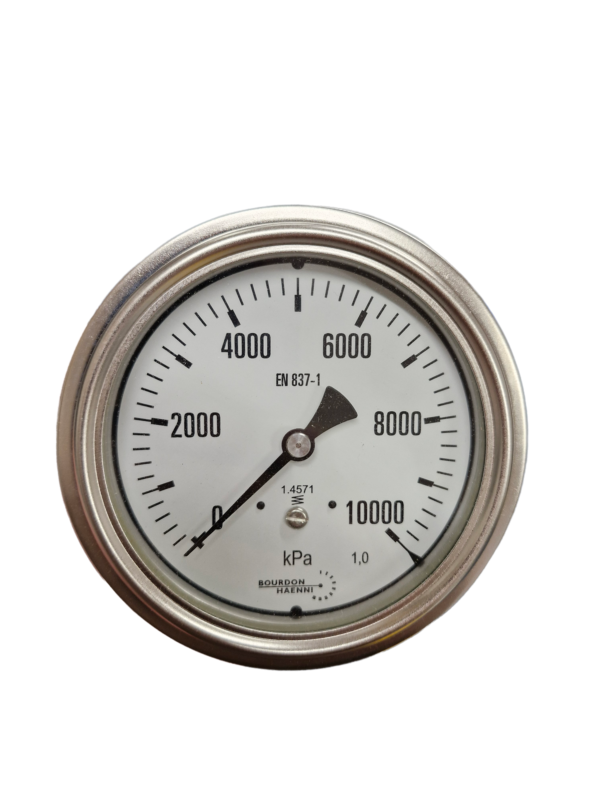 MEX 5 100mm Rear Entry Pressure Gauge