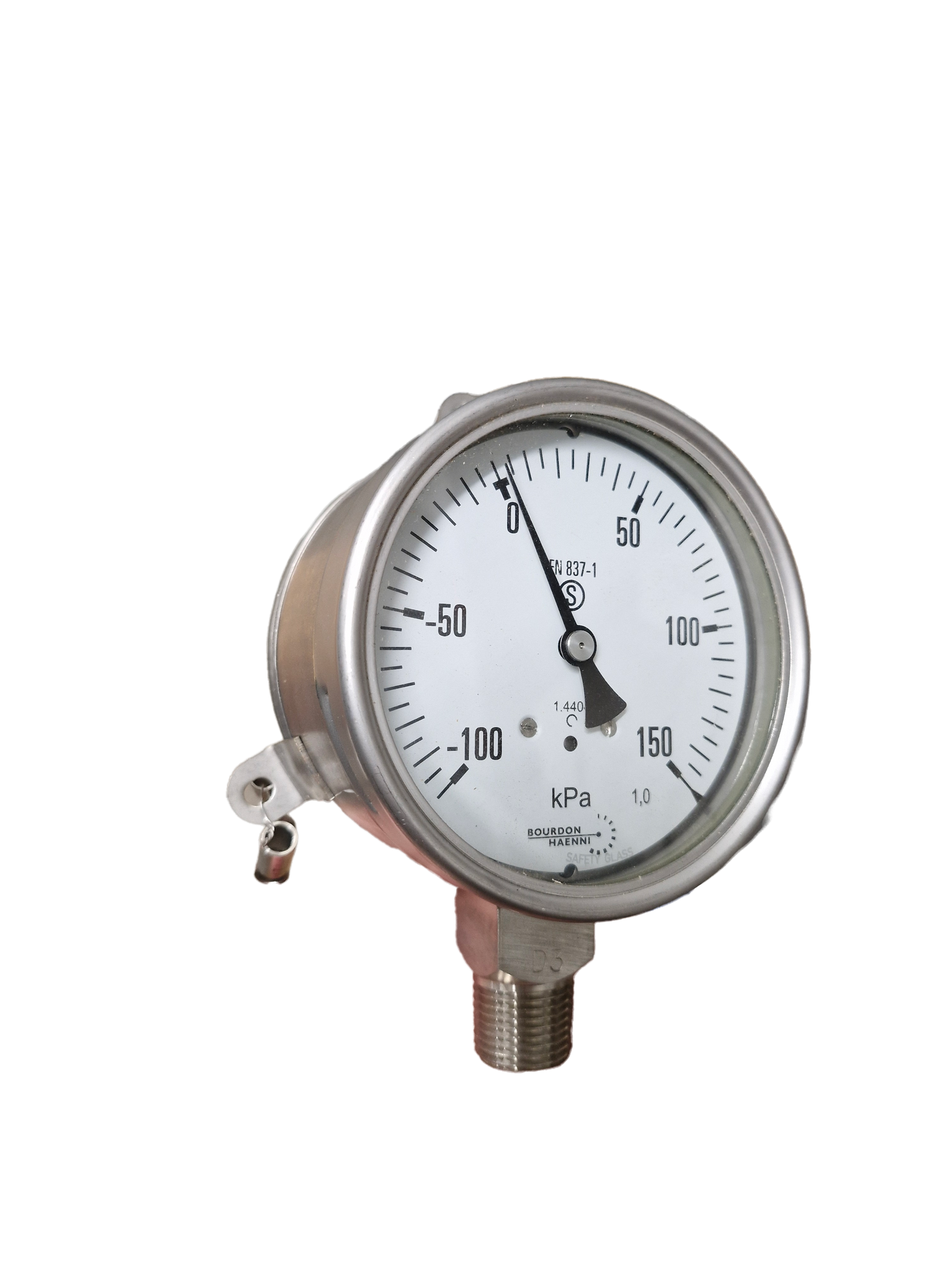 Pressure Gauge Safety Pattern with Blowout Back 100mm