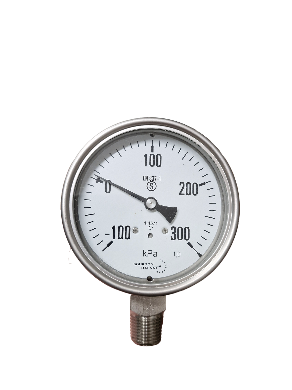 Pressure Gauge Safety Pattern with Blowout Back 100mm