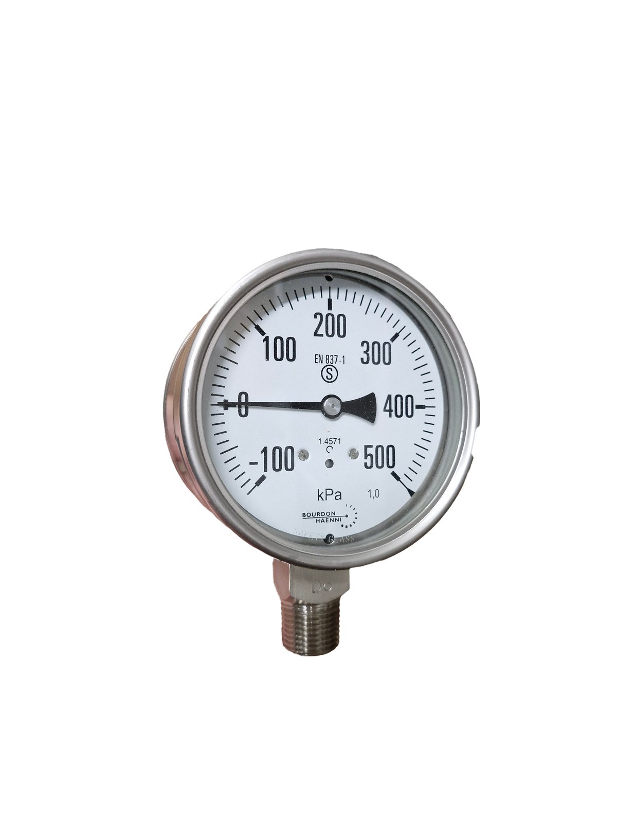 Pressure Gauge Safety Pattern with Blowout Back 100mm