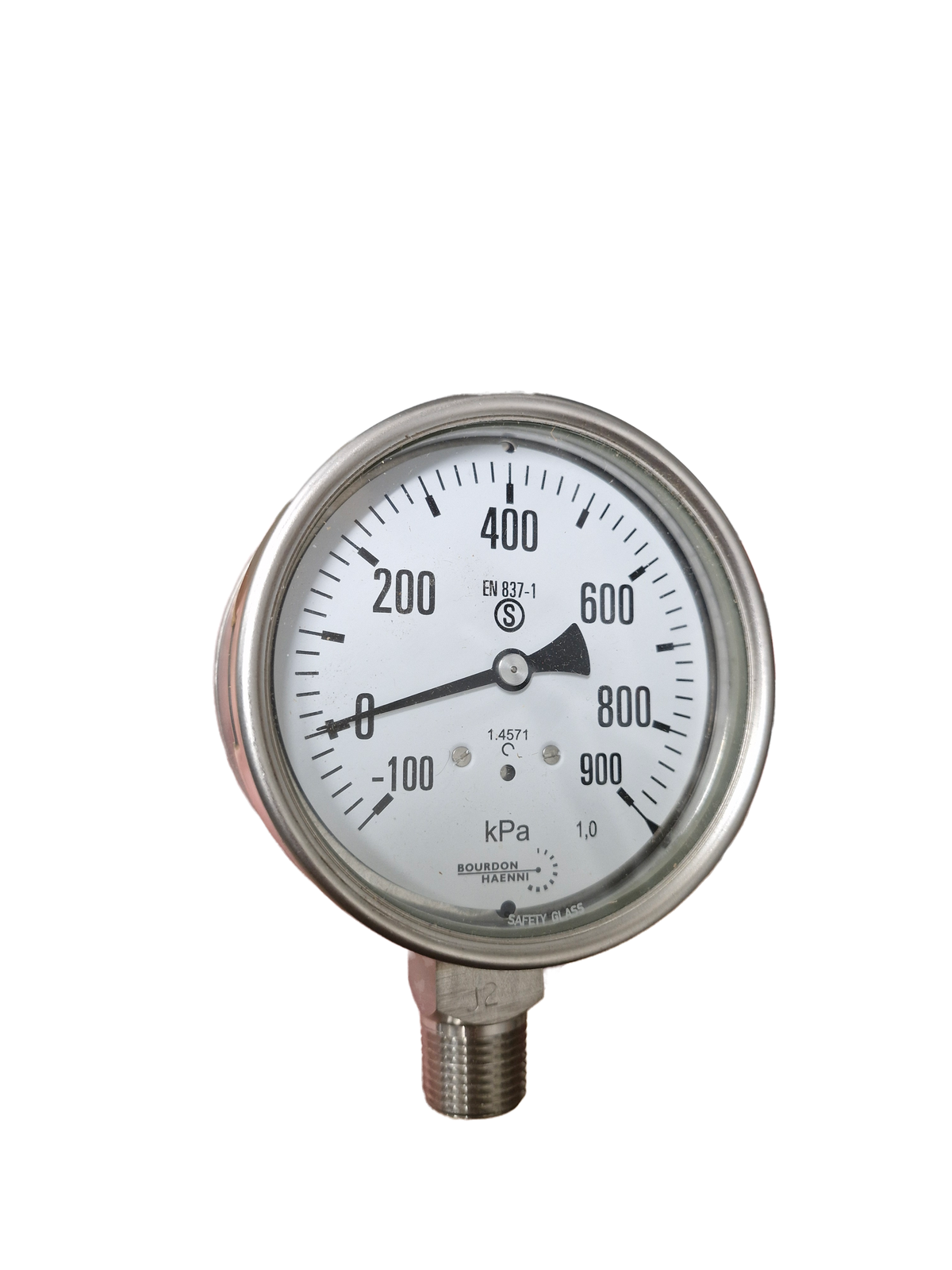 Pressure Gauge Safety Pattern with Blowout Back 100mm