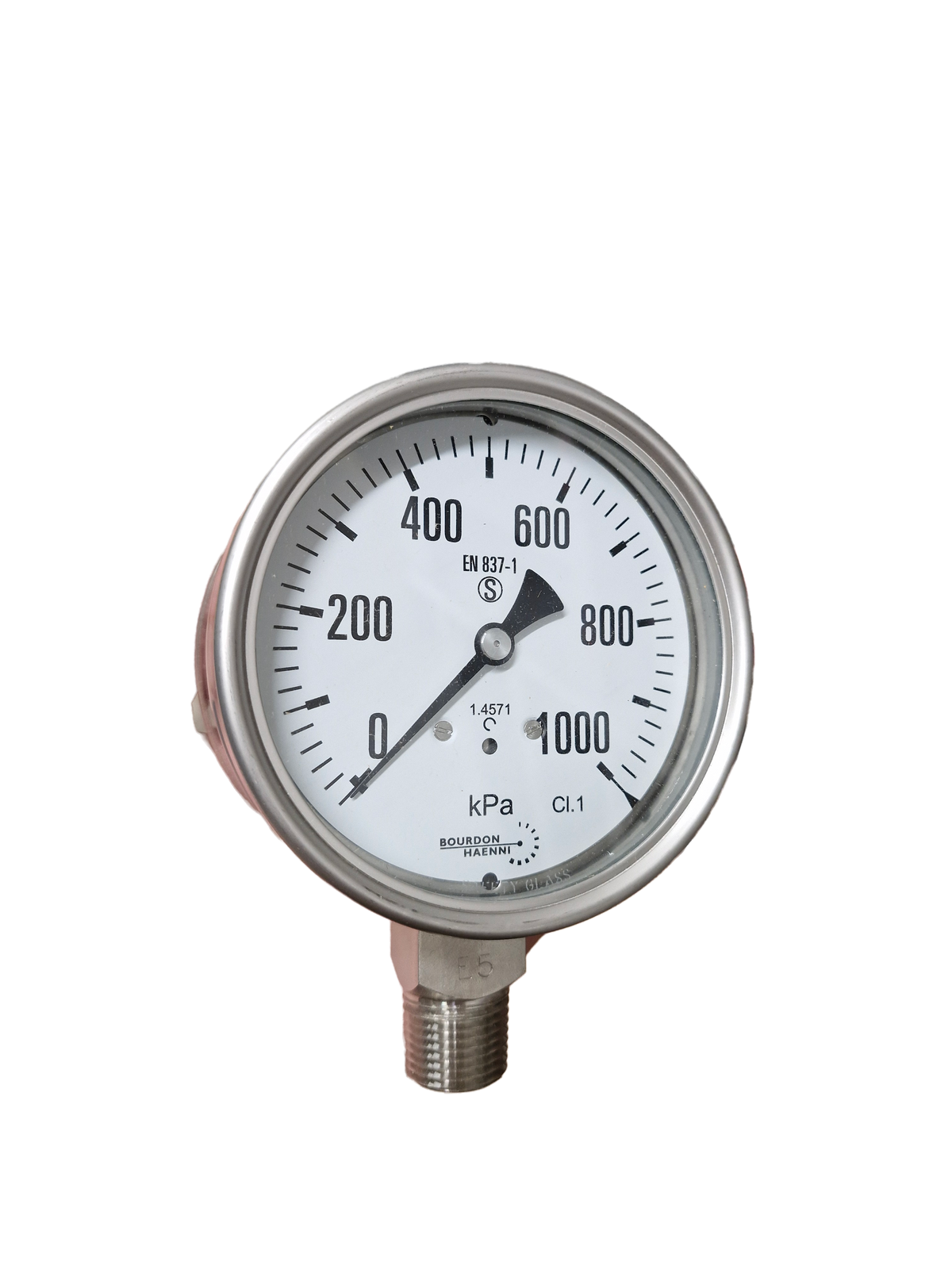 Pressure Gauge Safety Pattern with Blowout Back 100mm