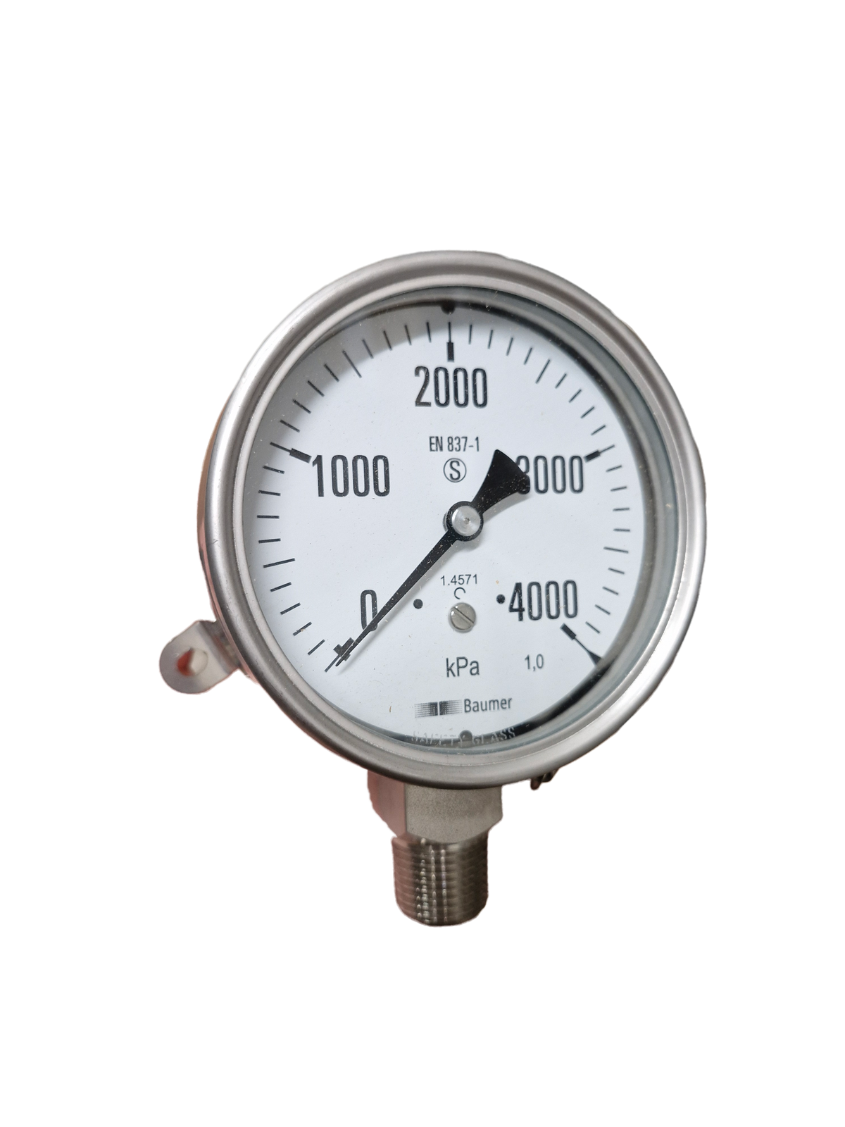 Pressure Gauge Safety Pattern with Blowout Back 100mm