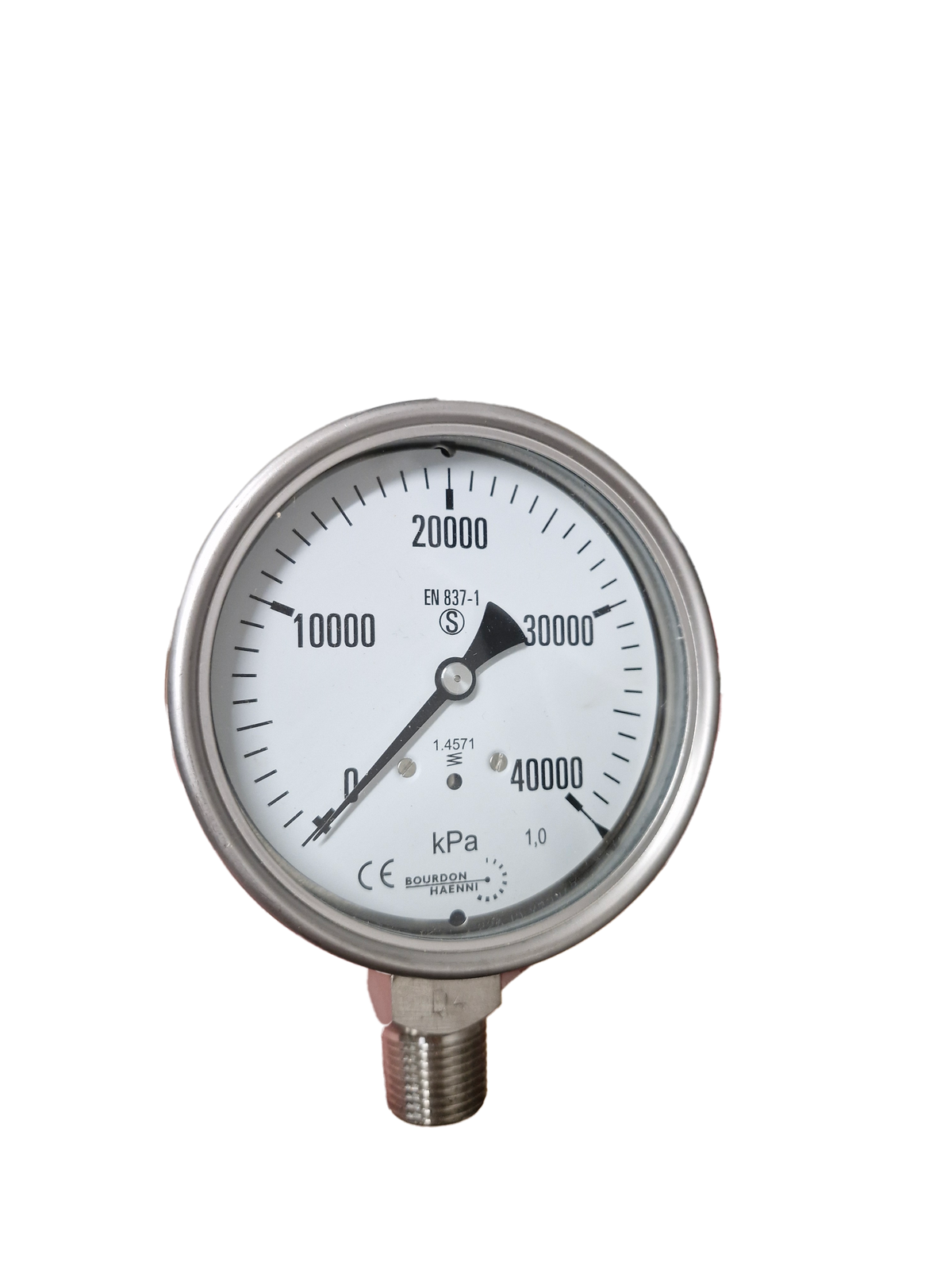 Pressure Gauge Safety Pattern with Blowout Back 100mm