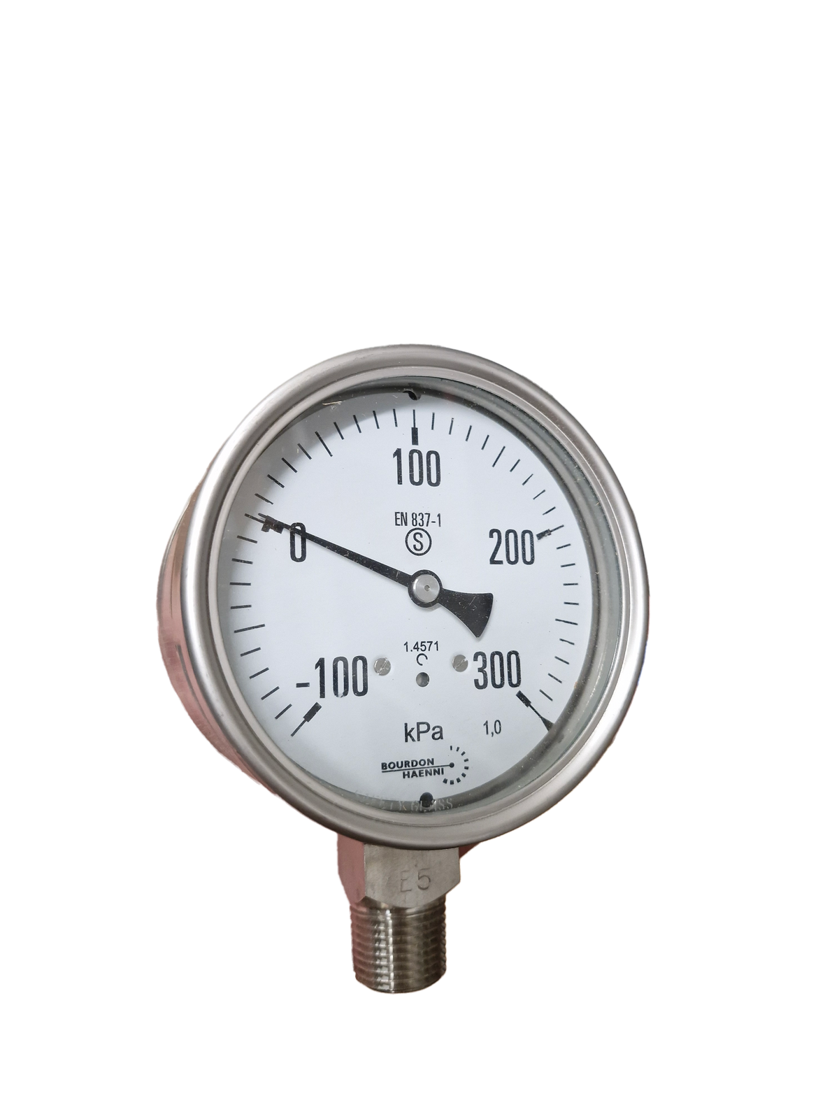 Pressure Gauge Safety Pattern with Blowout Back 100mm