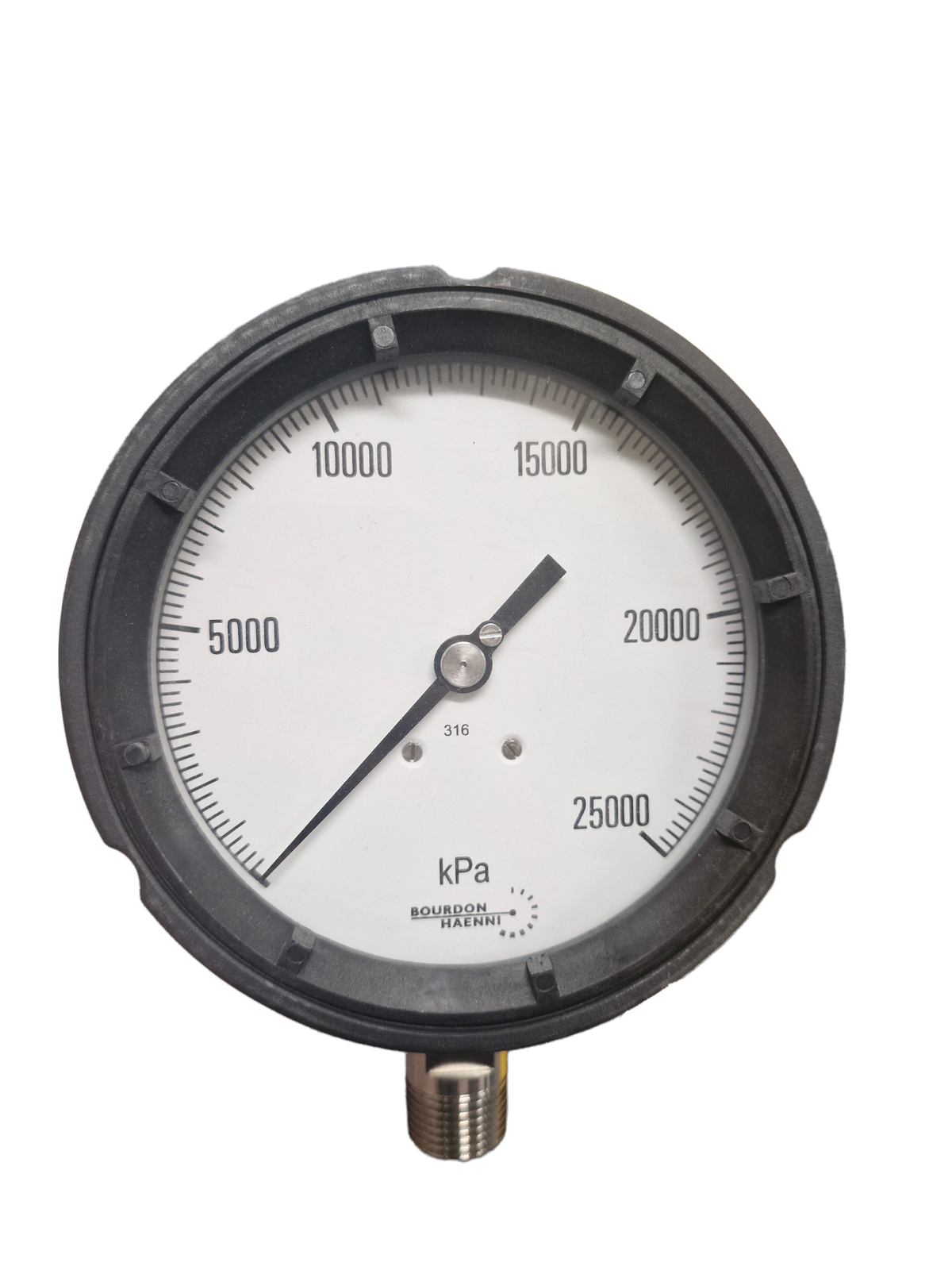 130mm Turret Style Safety Pattern Pressure Gauge