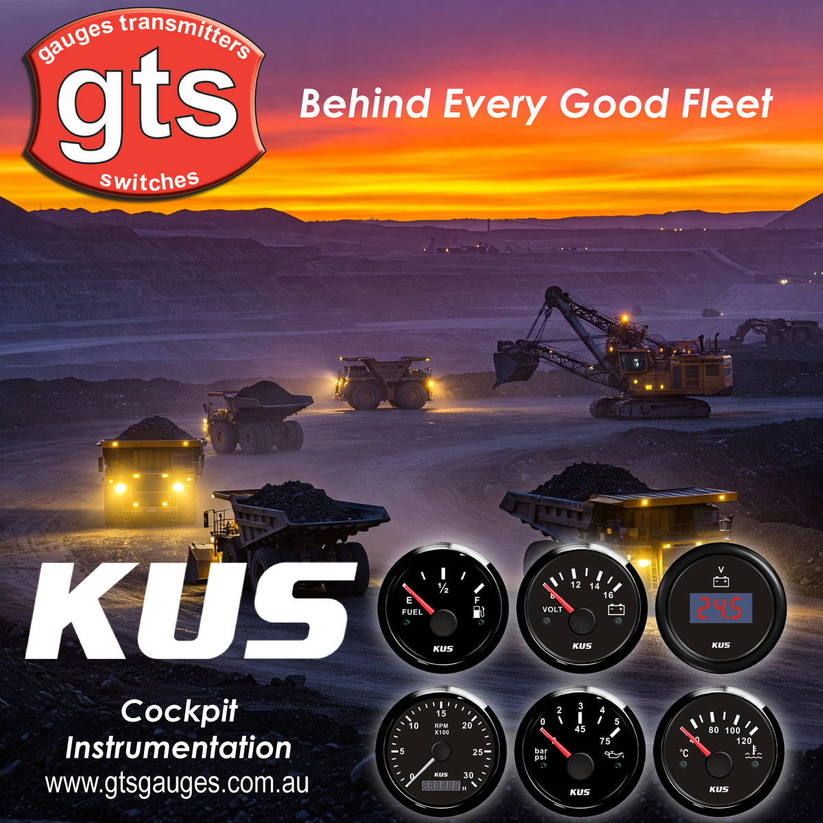 52mm Oil Pressure Gauge