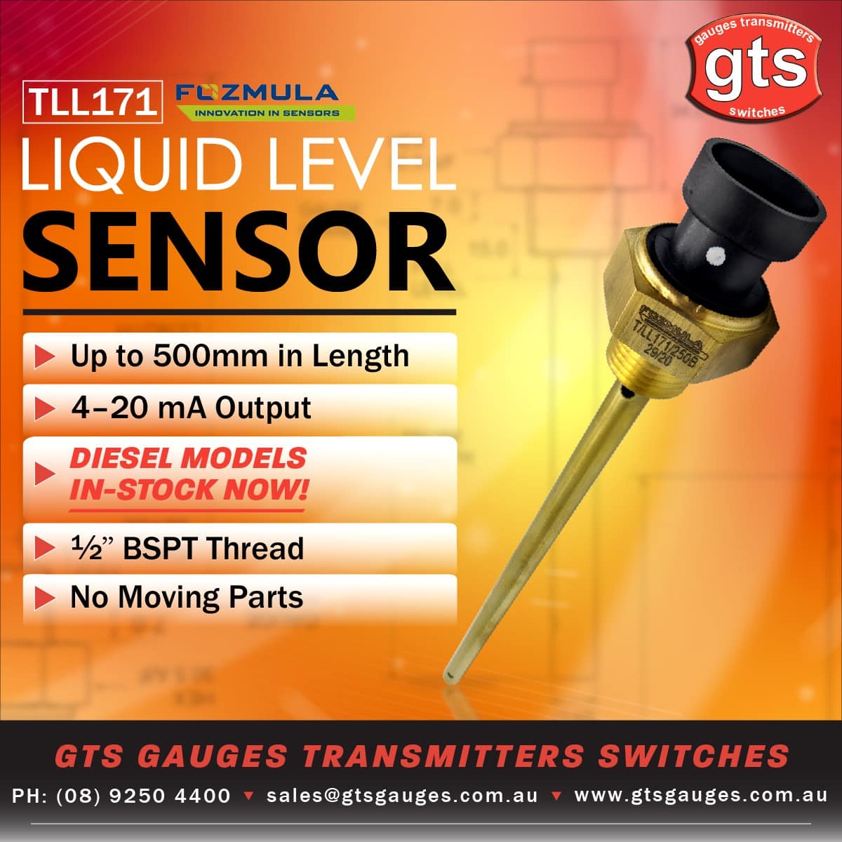 TLL171 Liquid Level Sensor