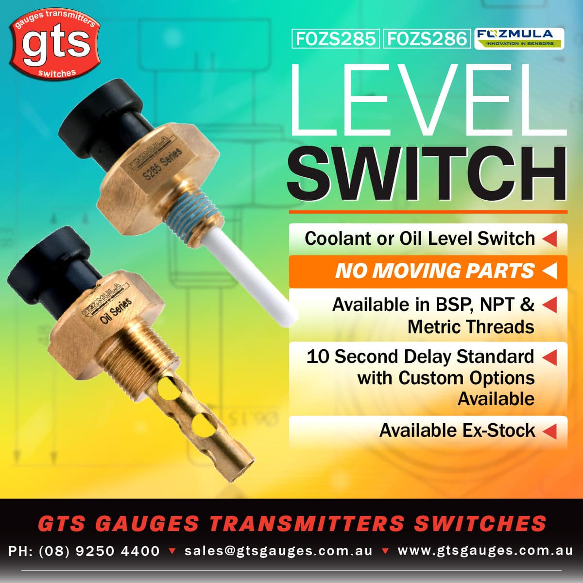 S285 Coolant Level Switch