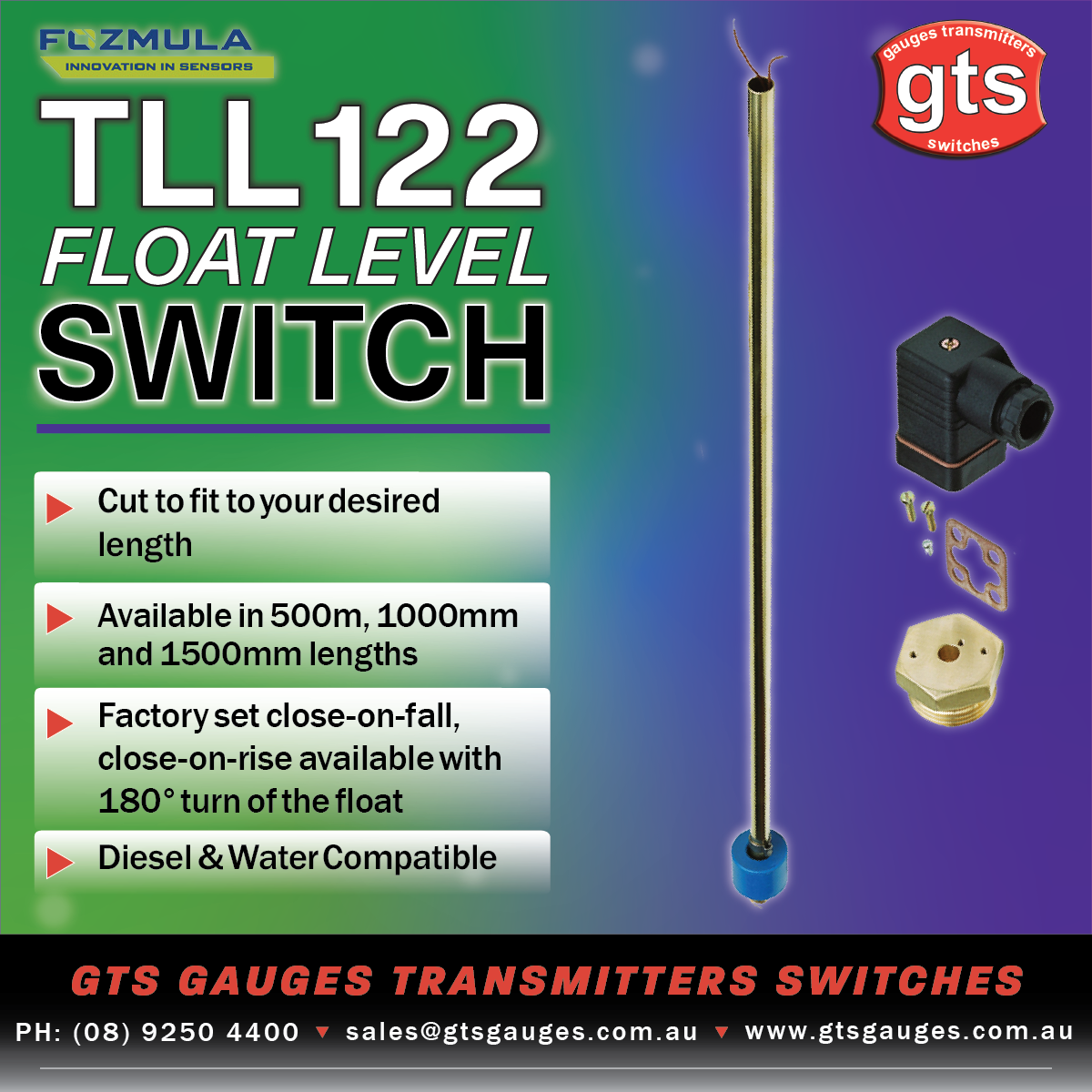 TLL122 Float Level Switch