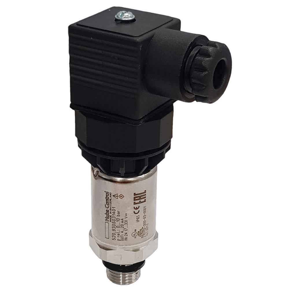 Huba 520 Pressure Sensor: 0.5% FS Accuracy, 1/4" BSPP