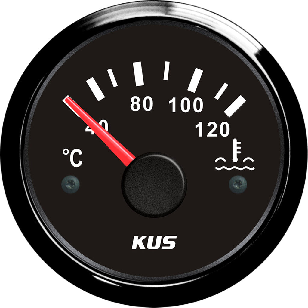 KUS 52mm Commercial Temperature Gauge 40-120C