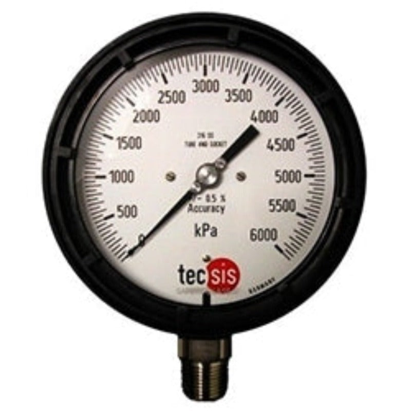 P2119 130mm Bottom-Entry Safety Pattern Pressure Gauge